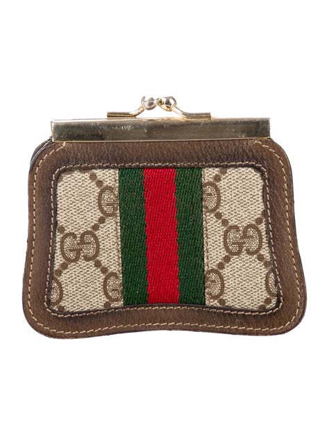 coin pouch gucci|gucci wallet with coin pouch.